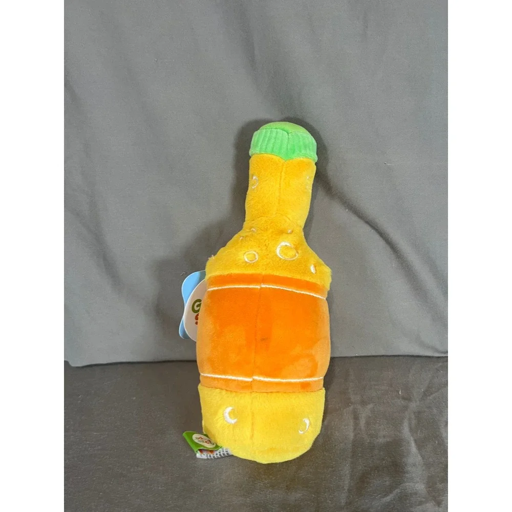 Giggle Scope Plush Orange Soda Bottle & Cookie Toy Set‎ New with Tags